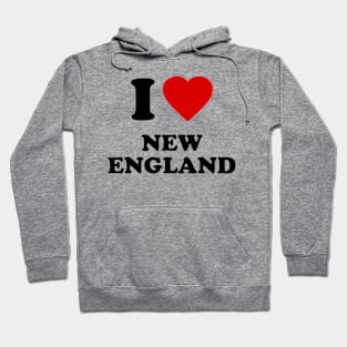 I Love New England Hoodie